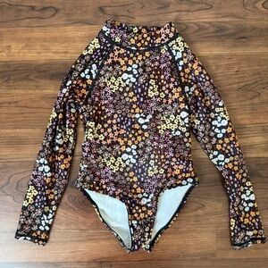 Cotton On | Kids Floral Long Sleeve Bathing Suit
